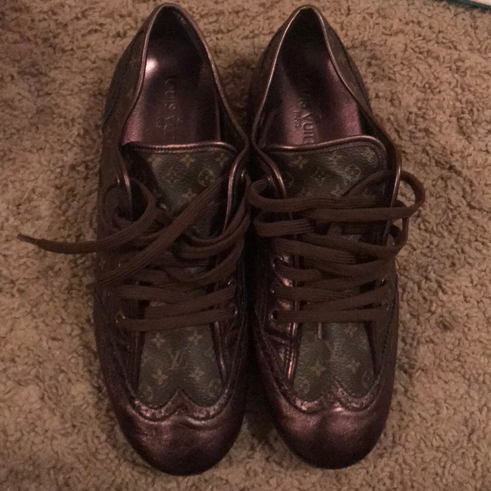 Monogram Print LV shoes